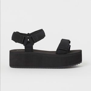 H&M platform sandals.